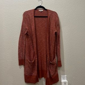 Madewell striped cardigan
